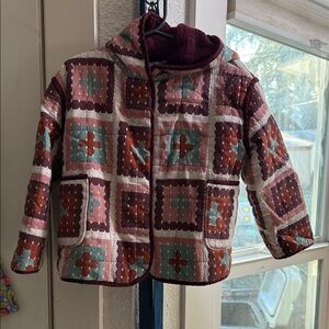 Patchwork Kids Jacket - Multicolor